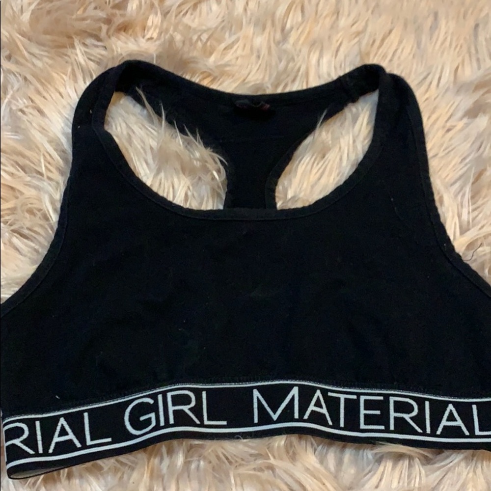 Sports bra from Macy’s